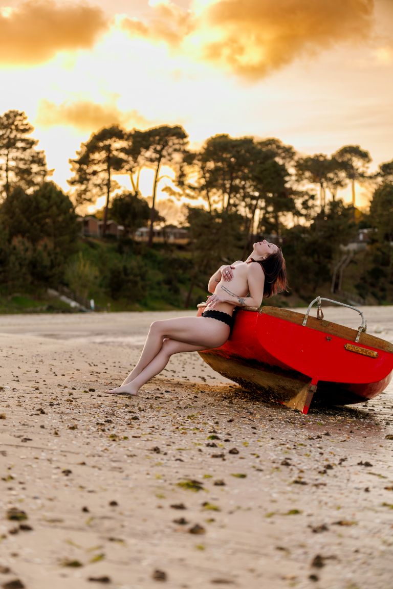 Séance photo femme à Santec par Francesco Procopio